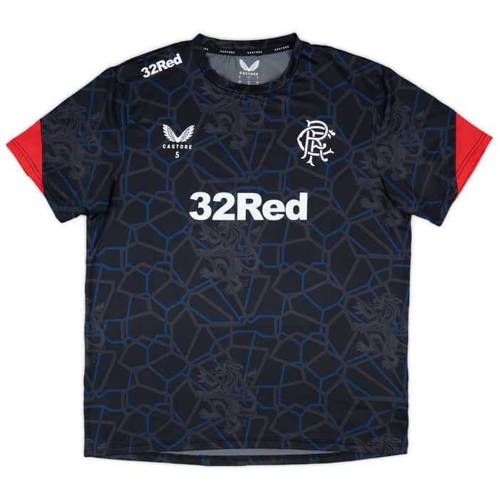 2024-25 Rangers Player Issue Pre-Match Shirt # - 7/10
