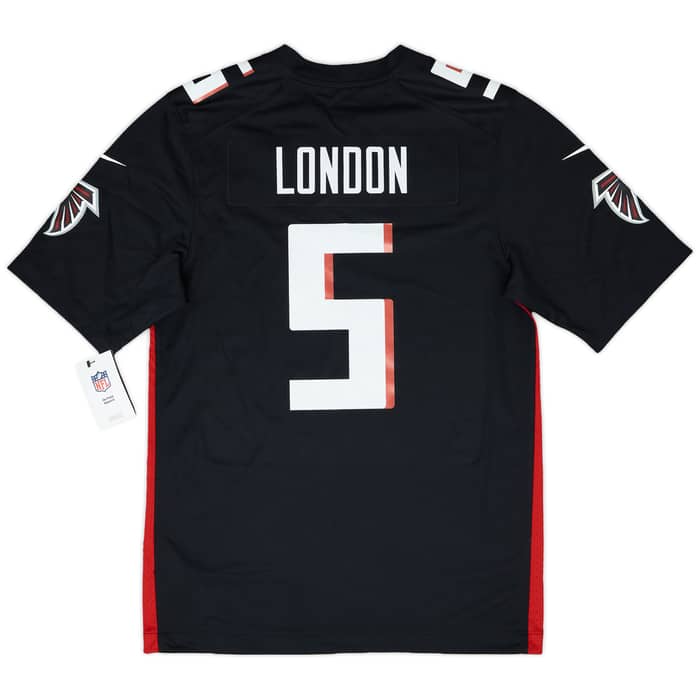 2022-24 Atlanta Falcons London #5 Nike Game Home Jersey (S)