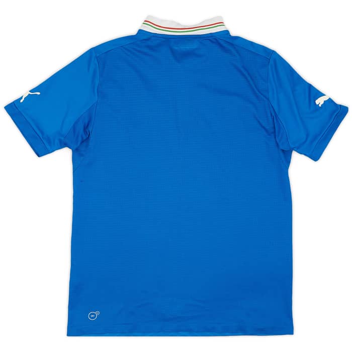 2012-13 Italy Home Shirt - 9/10 - (XL.Boys)