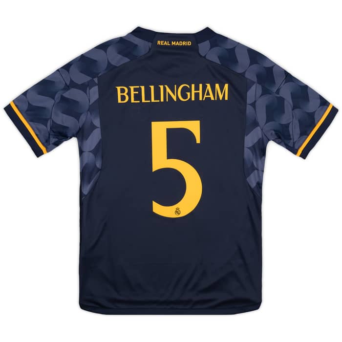 2023-24 Real Madrid Away Shirt Bellingham #5 (S.Kids)