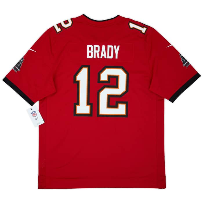 2020-22 Tampa Bay Buccaneers Brady #12 Nike Game Home Jersey (L)