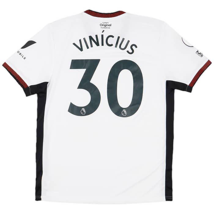 2022-23 Fulham Match Issue Home Shirt Vinicius #30