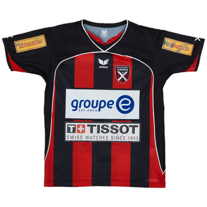 2007-08 Neuchatel Xamax Home Shirt Everson #11 - 6/10 - (S)