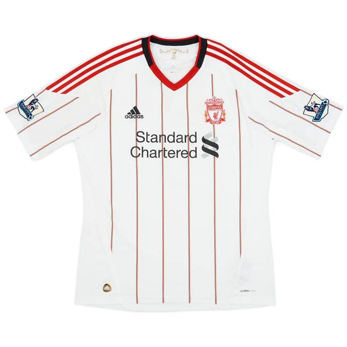 2010-11 Liverpool Away Shirt Gerrard #8 - 6/10 - (L)