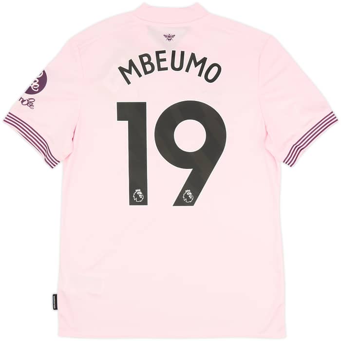 2024-25 Brentford Away Shirt Mbeumo #19
