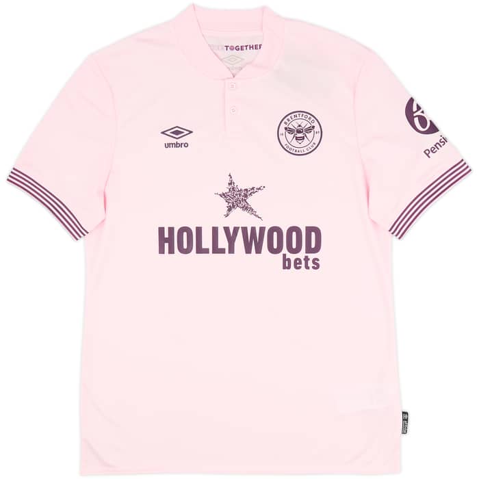 2024-25 Brentford Away Shirt Mbeumo #19