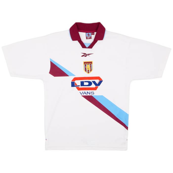 1996-98 Aston Villa Away Shirt Southgate #4 - 7/10 - (S)
