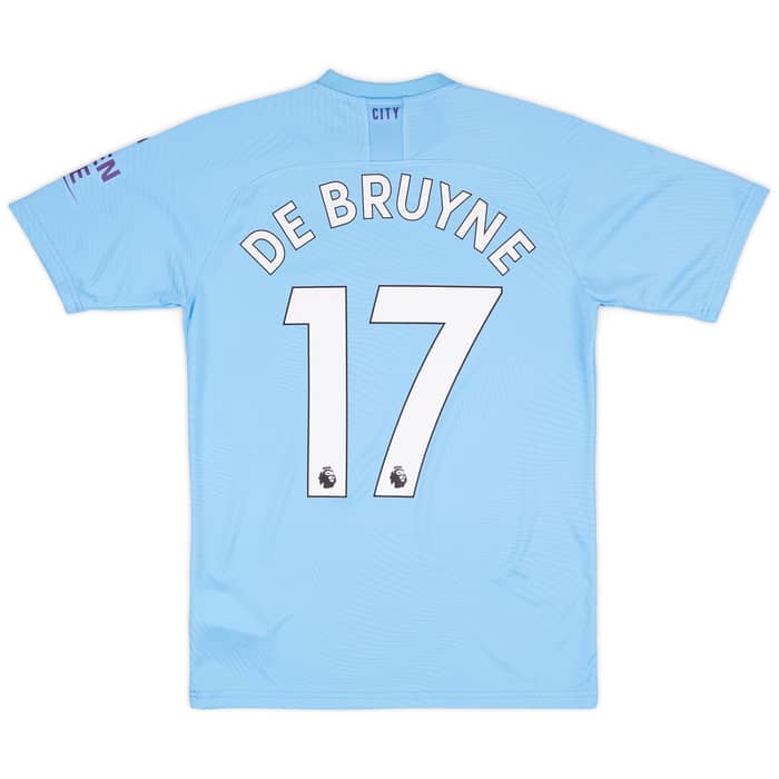2019-20 Manchester City Authentic Home Shirt De Bruyne #17