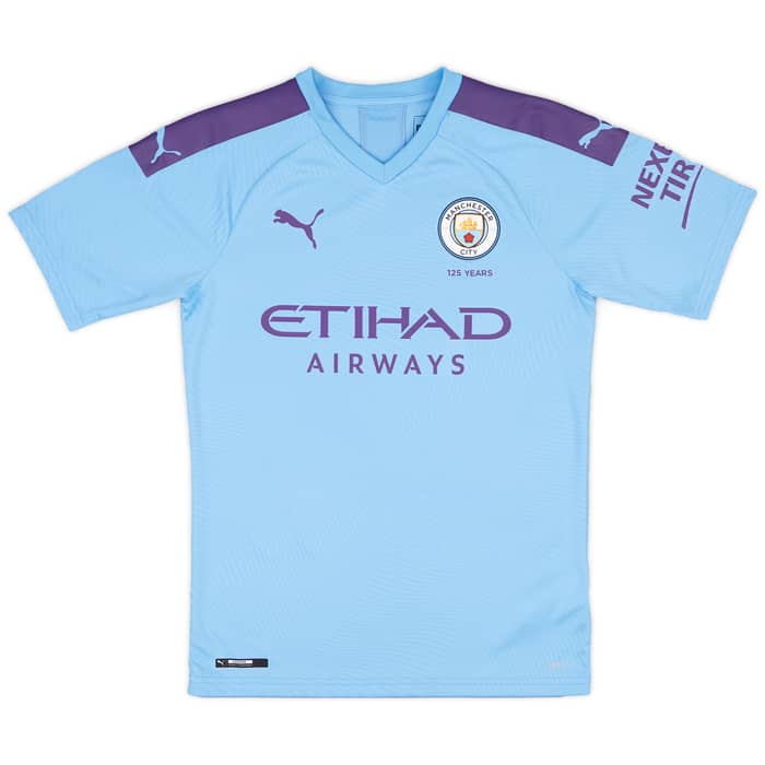 2019-20 Manchester City Authentic Home Shirt De Bruyne #17