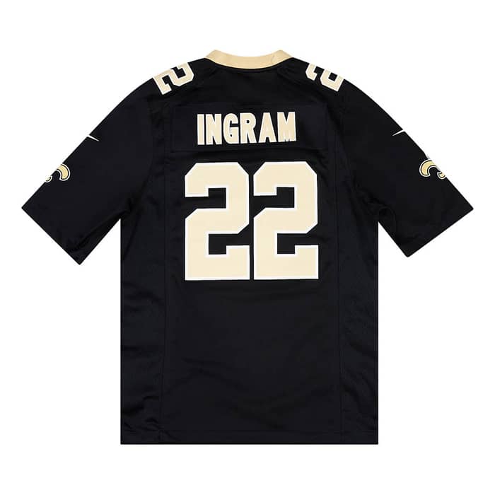 2012-18 New Orleans Saints Ingram #22 Nike Game Jersey (Home) S