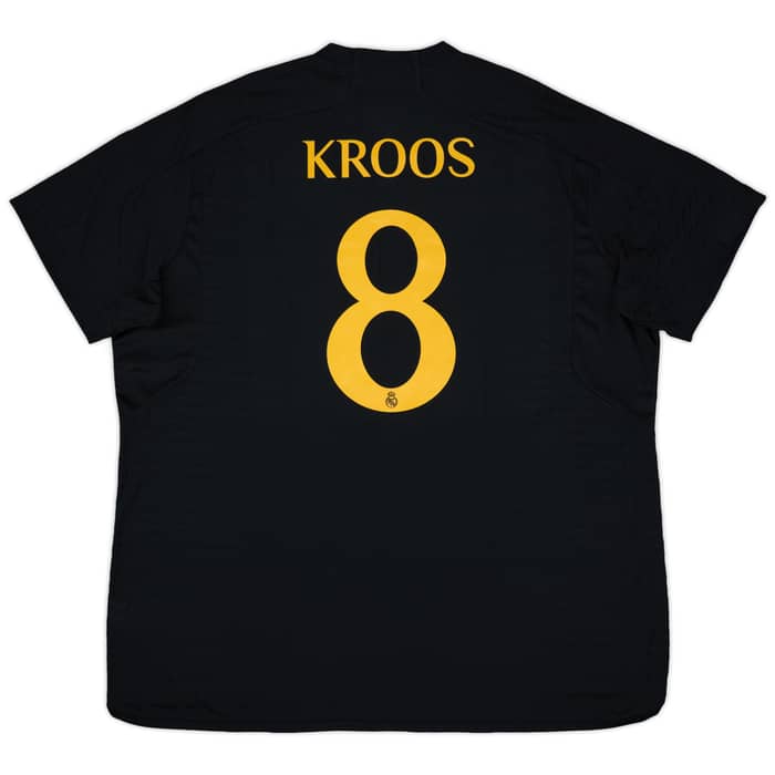 2023-24 Real Madrid Authentic Third Shirt Kroos #8 (3XL)