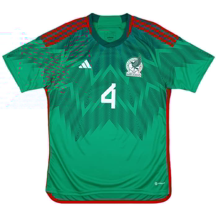 2022-23 Mexico Special Edition Home Shirt E.Alvarez #4