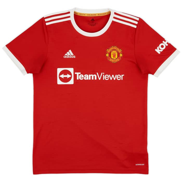 2021-22 Manchester United Home Shirt Sancho #25 - 7/10 - (M)