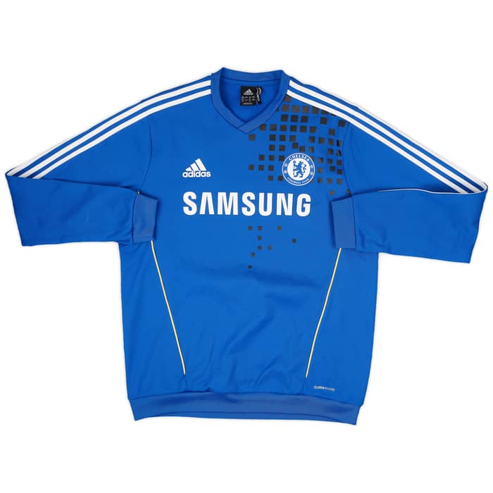 2011-12 Chelsea adidas Sweat Top - 8/10 - (L)