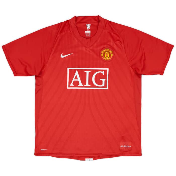 2007-09 Manchester United Home Shirt Rooney #10