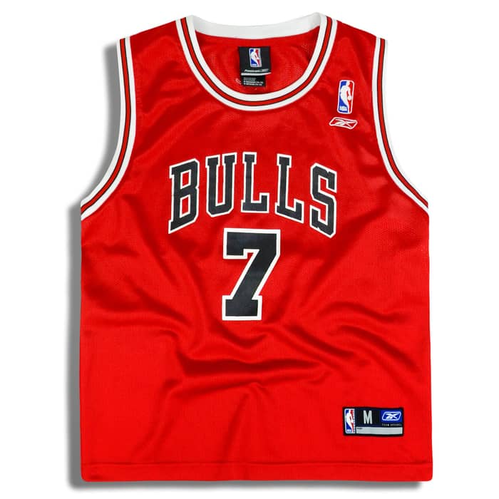 2004-06 Chicago Bulls Gordon #7 Reebok Jersey (Away) Y