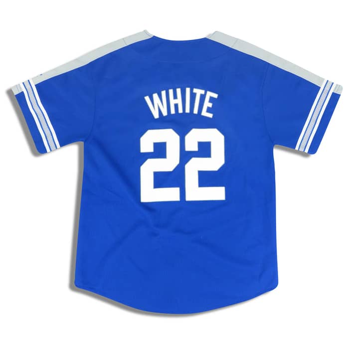 1999-00 LA Dodgers White #22 Starter Jersey Y