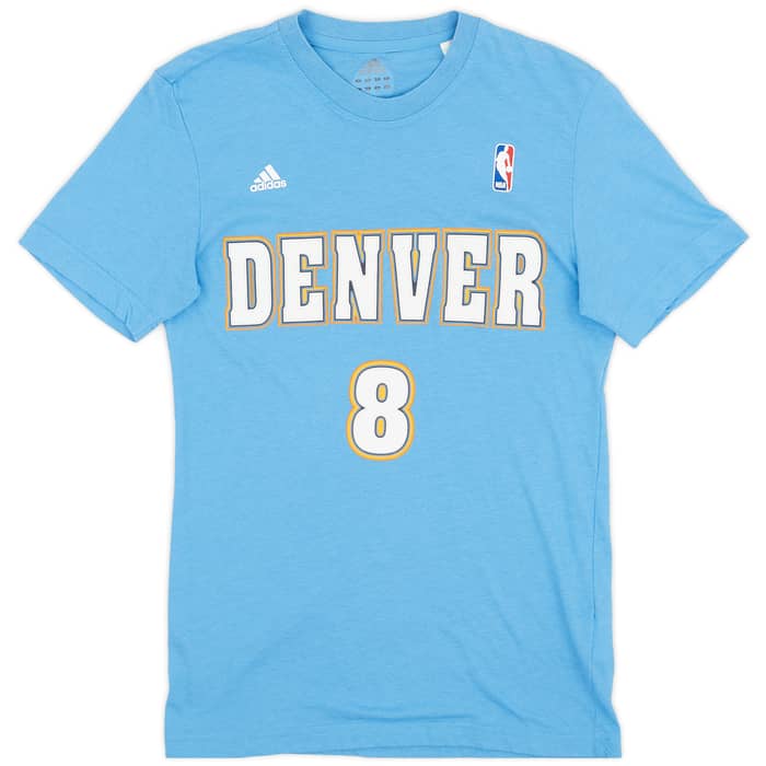 2013-14 Denver Nuggets Gallinari #8 adidas Tee - 6/10 - (XS)