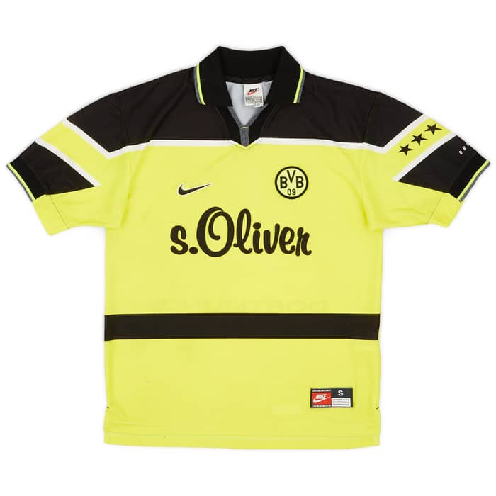 1997-98 Borussia Dortmund Home Shirt - 7/10 - (S)