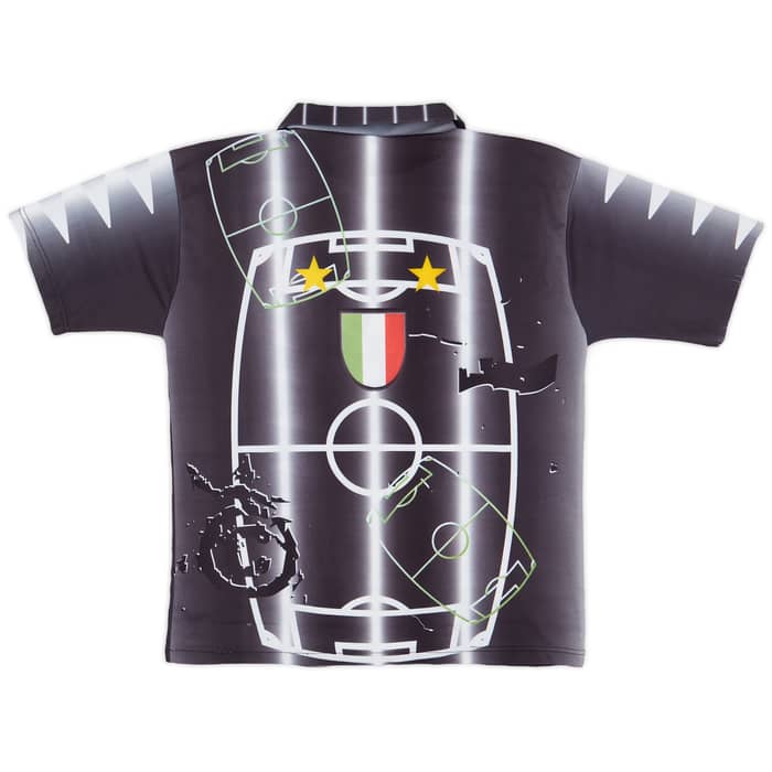 1995-96 Juventus Zidane Graphic Shirt - 8/10 - (L)
