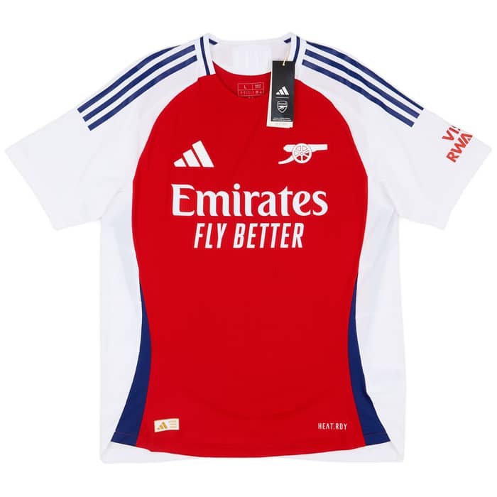 2024-25 Arsenal Authentic Home Shirt Rice #41