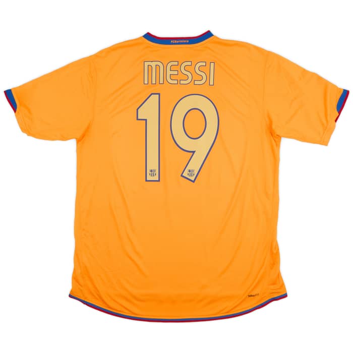 2006-08 Barcelona Away Shirt Messi #19 - 9/10 - (XL)