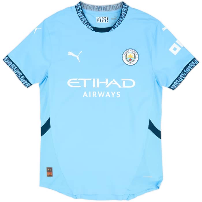 2024-25 Manchester City Authentic Home Shirt De Bruyne #17