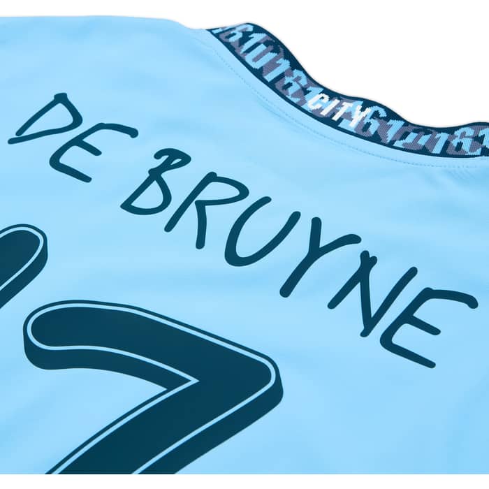 2024-25 Manchester City Authentic Home Shirt De Bruyne #17