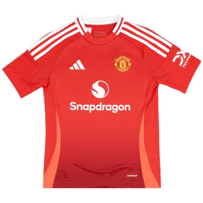 2024-25 Manchester United Women's Home Shirt Toone #7 (KIDS)