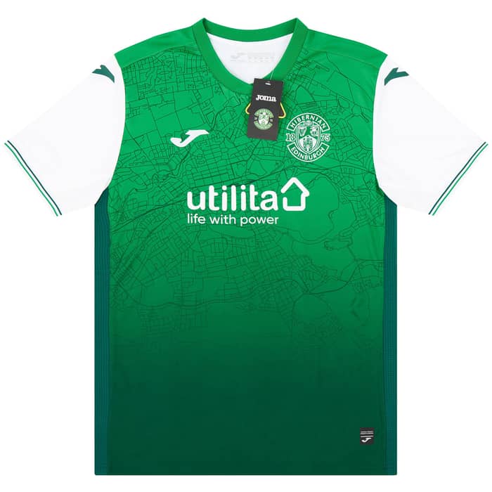 2021-22 Hibernian Home Shirt - NEW