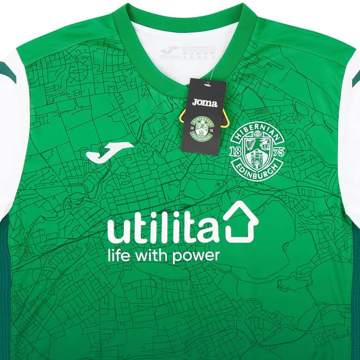 2021-22 Hibernian Home Shirt - NEW