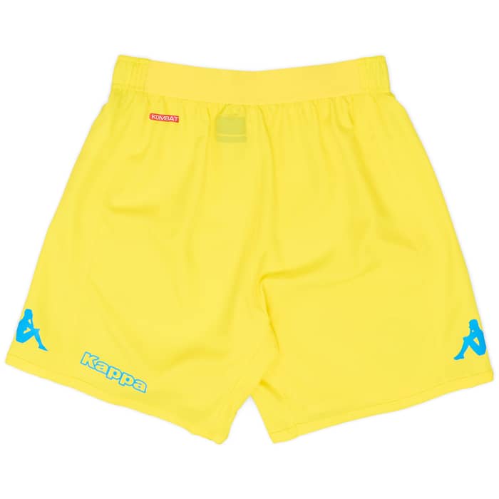 2017-18 Napoli Player Issue Away Shorts # - 7/10