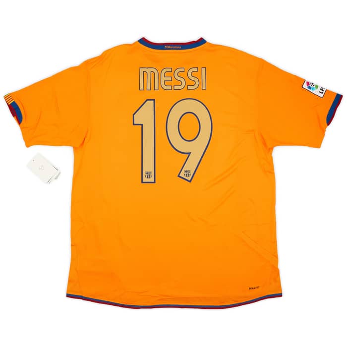 2006-08 Barcelona Away Shirt Messi #19 (XL)
