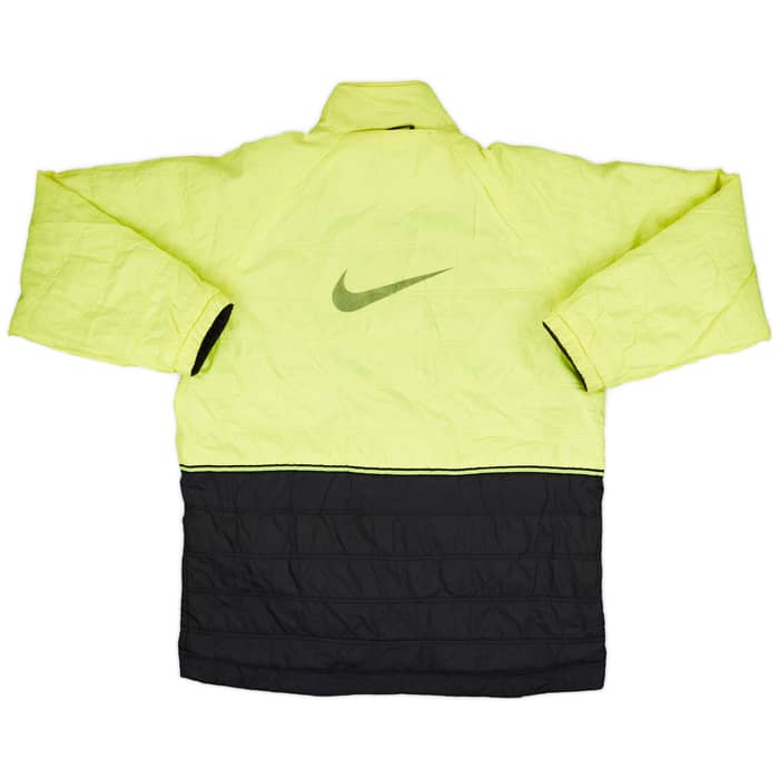 1997-98 Borussia Dortmund Nike Reversible Padded Bench Coat - 7/10 - (XL)