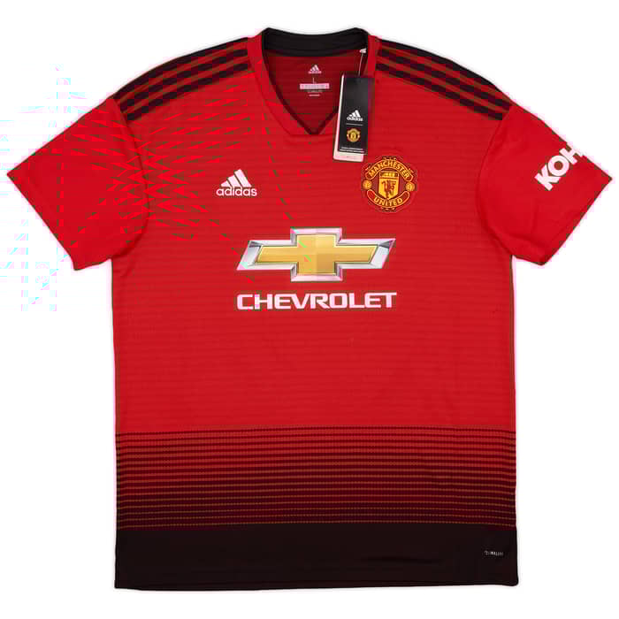 2018-19 Manchester United Home Shirt Mata #8 (L)