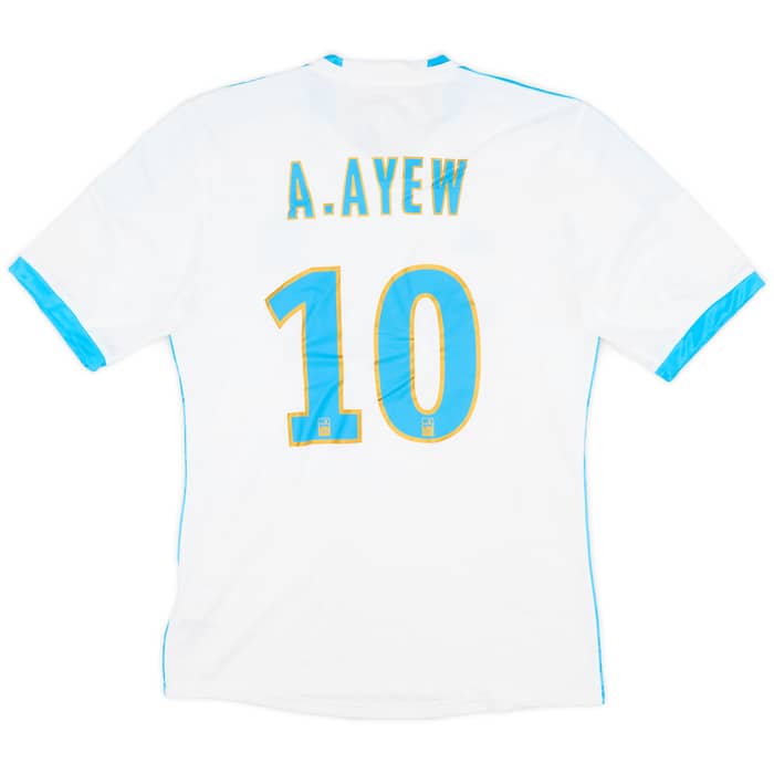 2013-14 Olympique Marseille Home Shirt A.Ayew #10 (S)