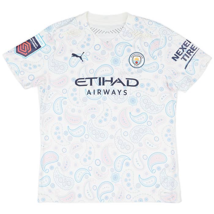 2020-21 Manchester City Women's Match Issue Third Shirt Dahlkemper #13 - As New - (L)