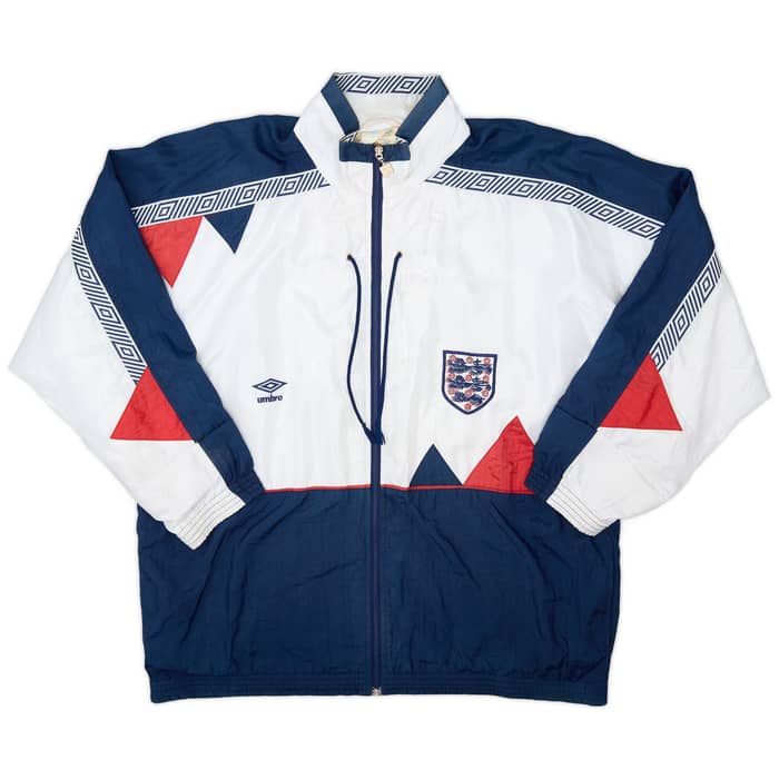 1990-92 England Umbro Tracksuit - 7/10 - (L)