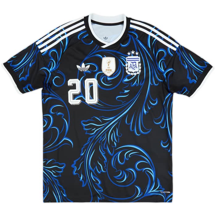 2026-27 Argentina Away Shirt Mac Allister #20