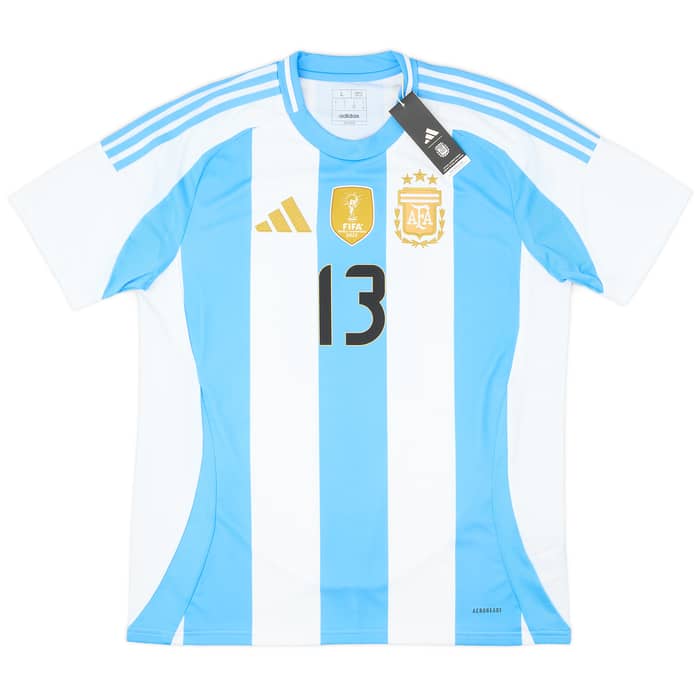 2024-25 Argentina Home Shirt Romero #13