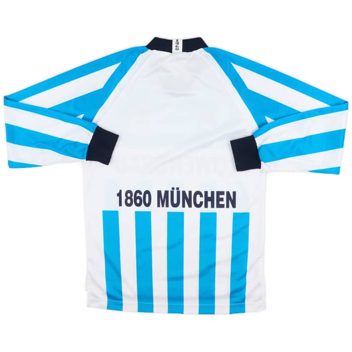 1995-96 1860 Munich Home L/S Shirt - 9/10 - (XS)