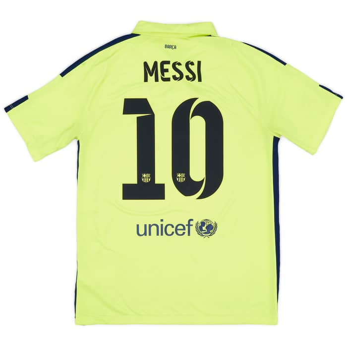 2014-15 Barcelona Third Shirt Messi #10 - 5/10 - (M)