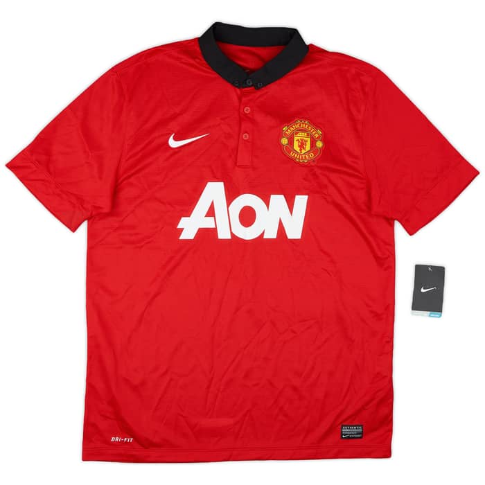 2013-14 Manchester United Home Shirt Rooney #10 (L)