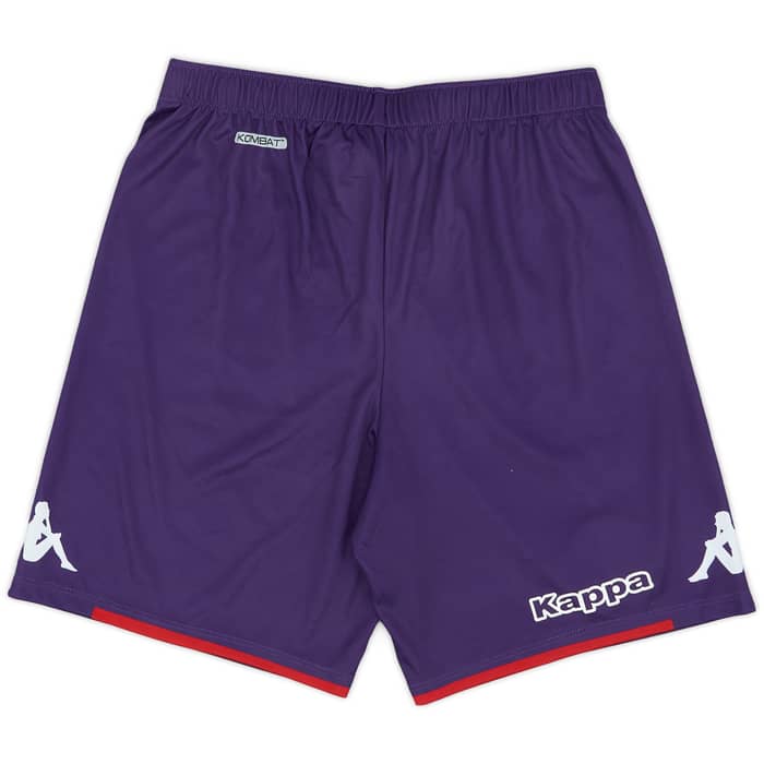2021-22 Fiorentina Home Shorts - 9/10 - (L.Boys)
