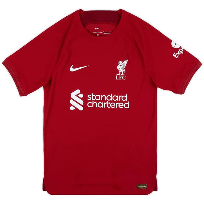 2022-23 Liverpool Authentic Home Shirt M.Salah #11 - 8/10 - (S)