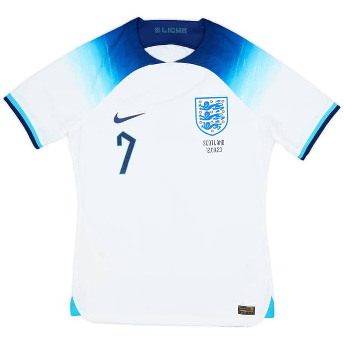 2022-23 England Player Issue Home Shirt Foden #7