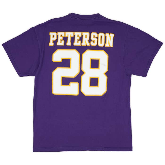 2012 Minnesota Vikings Peterson #28 NFL Tee - 7/10 - (L)