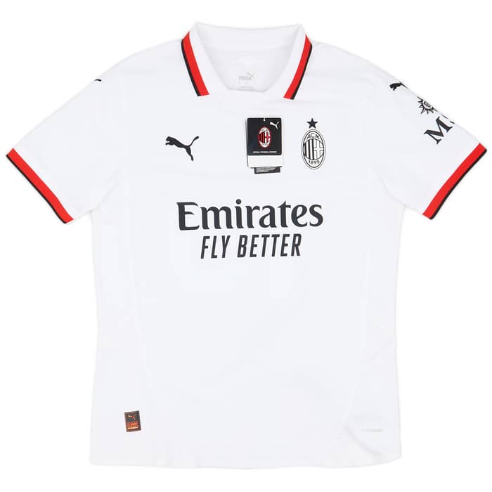 2024-25 AC Milan Authentic Away Shirt Rafa Leao #10
