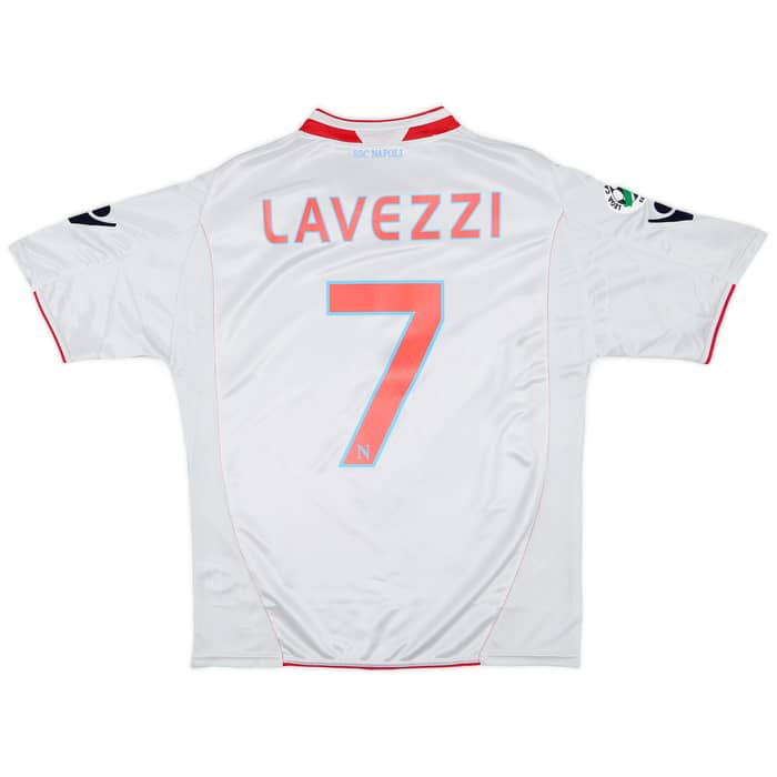 2009-10 Napoli Away Shirt Lavezzi #7 (S)