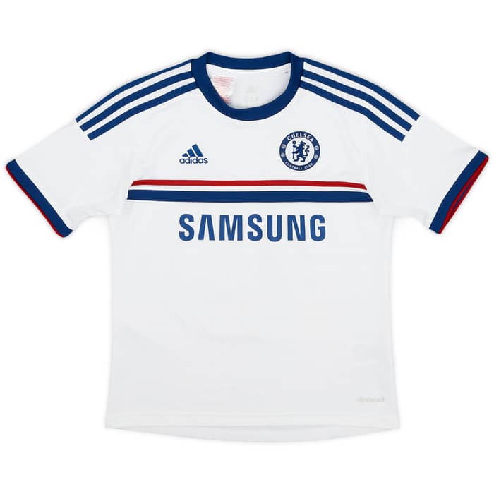 2013-14 Chelsea Away Shirt Oscar #11 - 6/10 - (S.Boys)